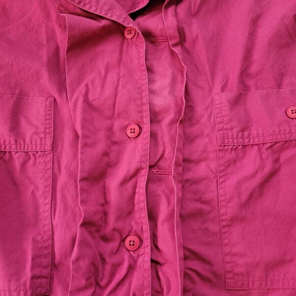 John Henry Editions Pink Long Sleeve Button Up - Large - Picture 5 of 5